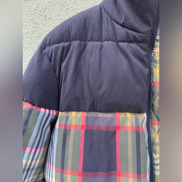 BP. | Men’s | Puffer Jacket | Black and Plaid | Small - Picture 3 of 9